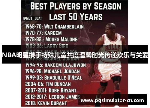 NBA明星携手特殊儿童共度温馨时光传递欢乐与关爱